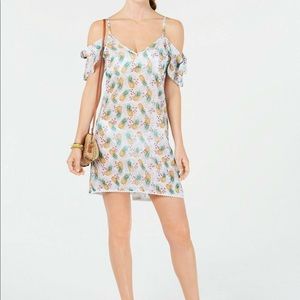 Miken
Women's Flutter-Sleeve Dress Swim Cover-Up